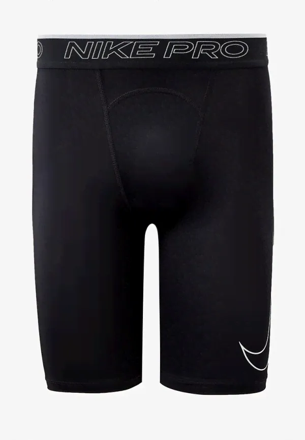 Шорты компрессионные Nike, Черный, M NP DF SHORT LONG-0