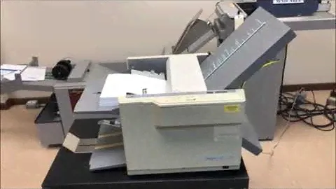 Duplo DF 520 Automatic Setting Paper Folder - Used
