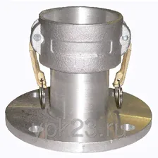 Камлок рычажный фланцевый DF-2″