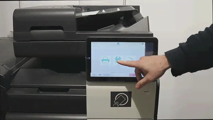 Papercut: How to copy documents with a Konica Minolta Device
